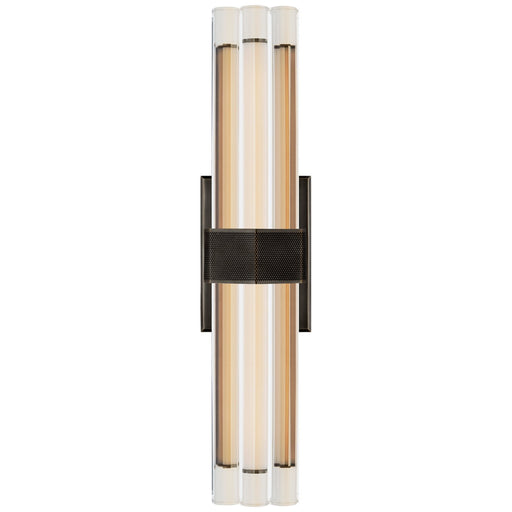 Fascio 18" Crystal Wall Sconce in Bronze