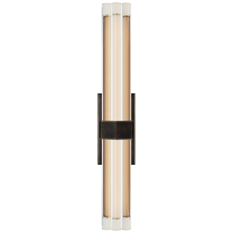 Fascio 24" Crystal Wall Sconce in Bronze