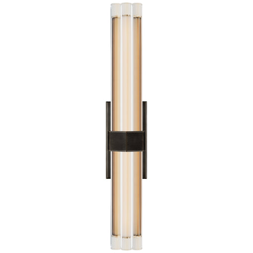 Fascio 24" Crystal Wall Sconce in Bronze