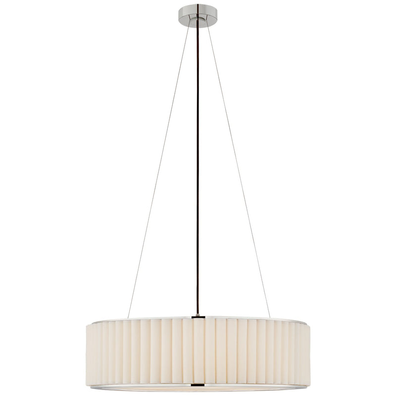 Palati Large 4-Light Pendant in Polished Nickel