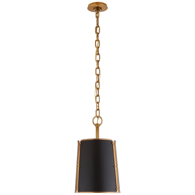 Hastings Small Pendant in Hand-Rubbed Antique Brass