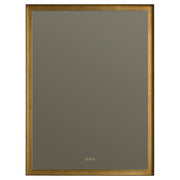 Dorato 36x48 LED Mirror in Gold Leaf