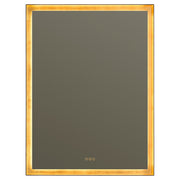 Dorato 36x48 LED Mirror in Gold Leaf