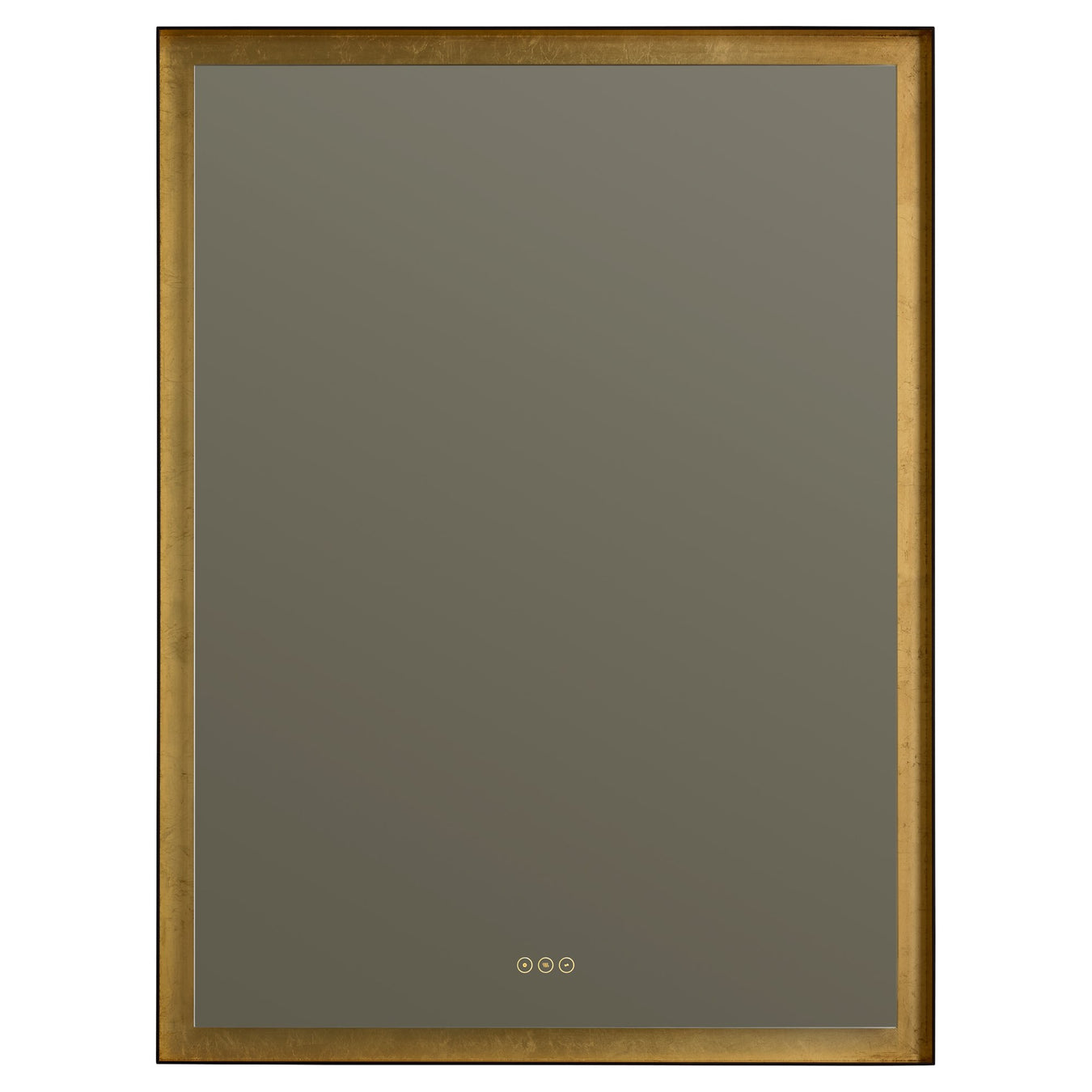 Dorato 36x48 LED Mirror in Gold Leaf