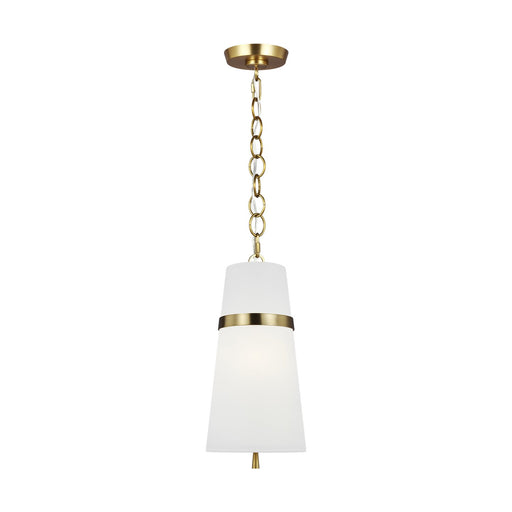Cordtlandt Small Pendant in Burnished Brass