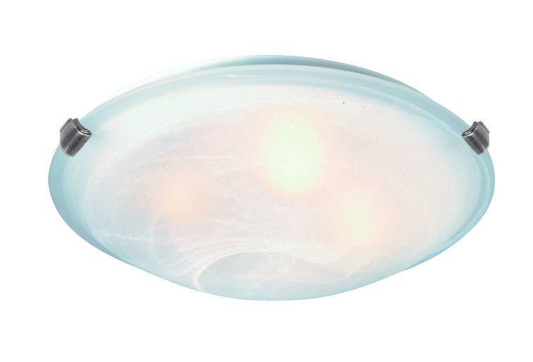 Clip Flush Flush Mount In Brushed Nickel