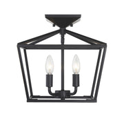 Townsend 4-Light Semi-Flush Mount in Classic Bronze