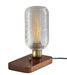 Isaac Table Lamp in Walnut Wood