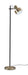 Clayton Floor Lamp in Antique Brass