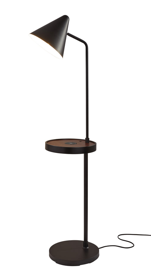 Oliver Floor Lamp in Matte Black