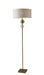 Chloe Floor Lamp in Antique Brass