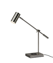 Collette LED Desk Lamp in Brushed Steel