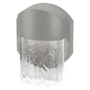 Mist LED Outdoor Wall Lantern in Satin