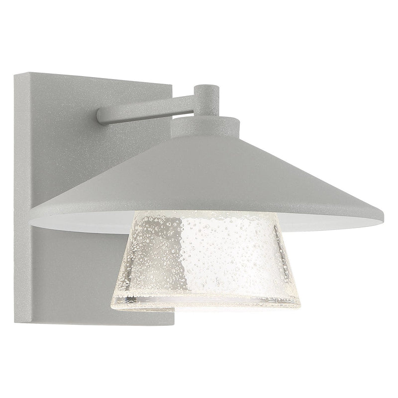 Silo LED Outdoor Wall Lantern in Satin