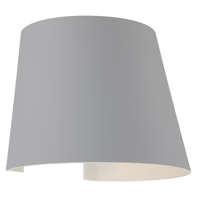 Square LED Outdoor Wall Washer in Satin
