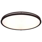 Solero Oval LED Flush Mount in Bronze
