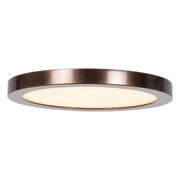 Disc 5.5" LED Flush Mount in Bronze