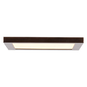 Boxer (s) LED Square Flush Mount in Bronze Finish