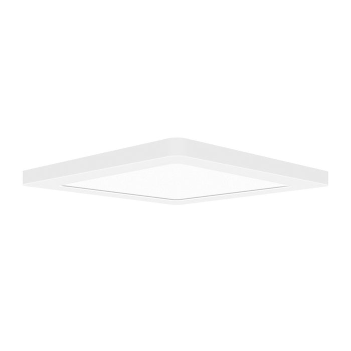 ModPLUS (l) LED Square Flush Mount in White Finish