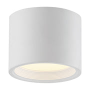 Reel Small LED Flush Mount in White