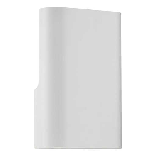 Punch 1 Light Wall Washer in White Finish