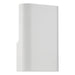 Punch 1 Light Wall Washer in White Finish