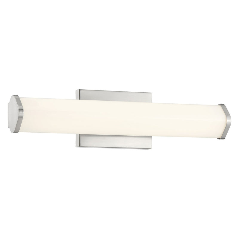 Summit 18" LED Bath Vanity Light in Brushed Steel