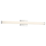 Arc 36" LED Bath Vanity Light in Brushed Steel