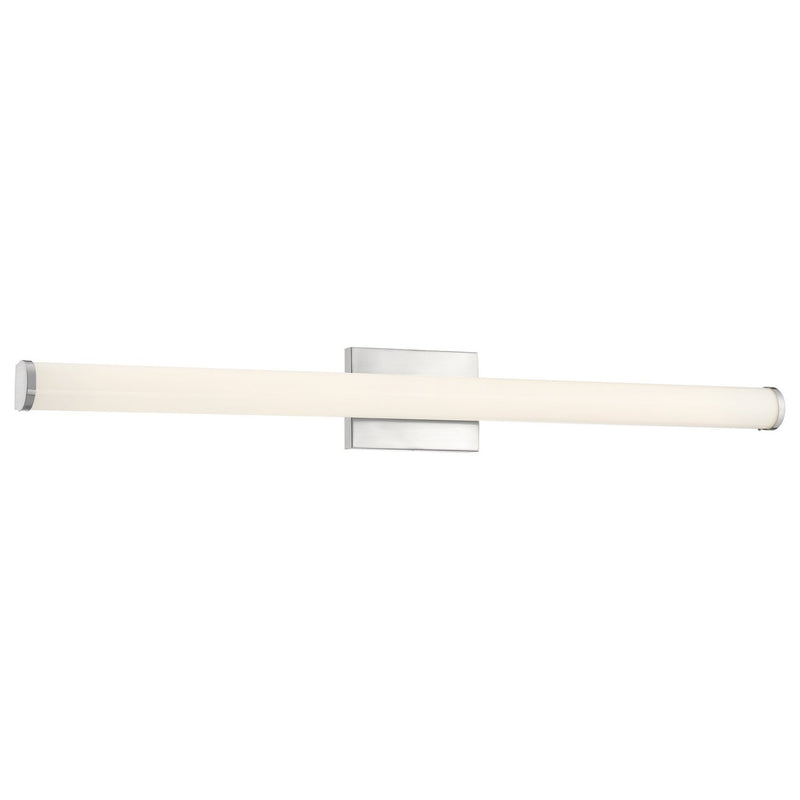 Arc 36" LED Bath Vanity Light in Brushed Steel