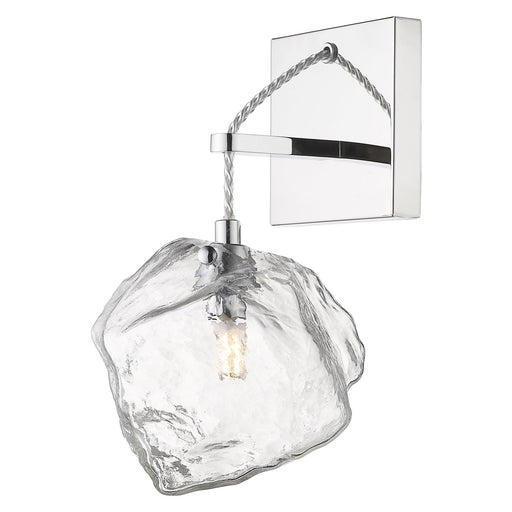 Boulder LED Bath Sconce in Mirrored Stainless Steel