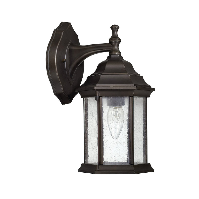 Main Street Medium Outdoor Wall Lantern in Old Bronze