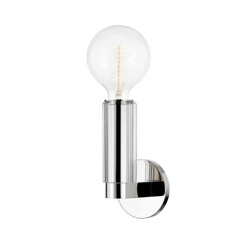 Gilbert Bath Sconce in Polished Nickel