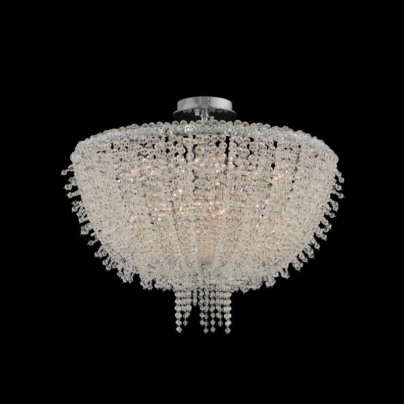 Cielo 8-Light Semi-Flush Mount in Polished Chrome