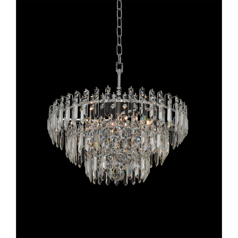 Pandoro 6-Light Convertible Pendant in Polished Chrome