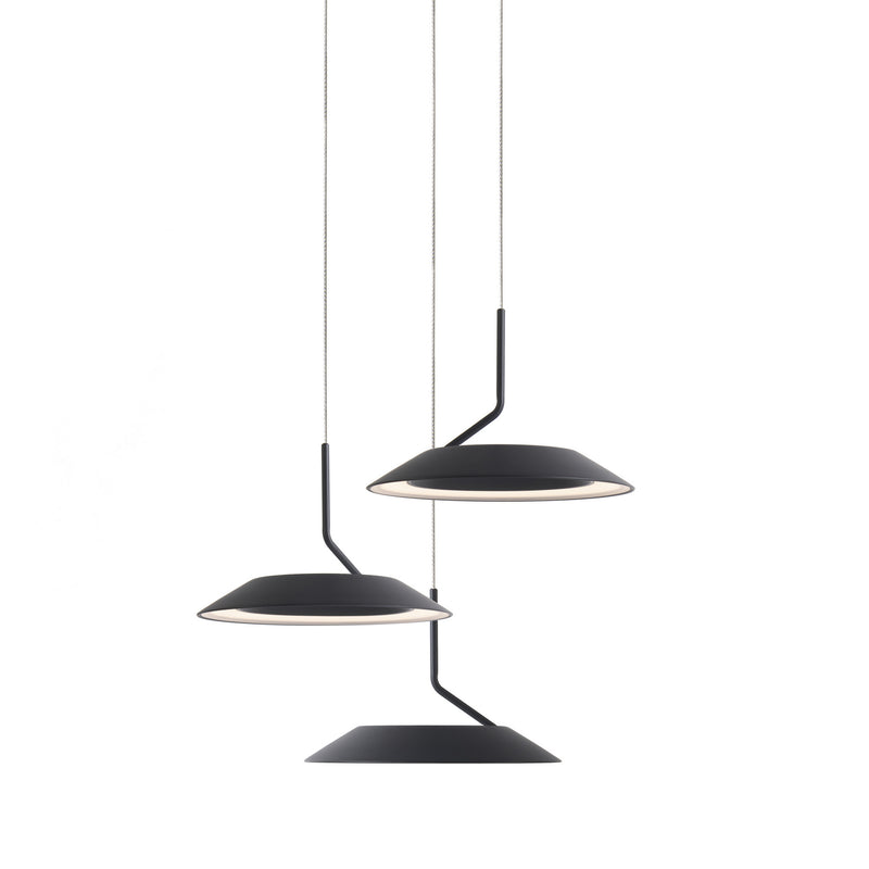 Royyo Circular with 3 Pendants - Lamps Expo
