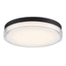 Dot LED Flush Mount in Black