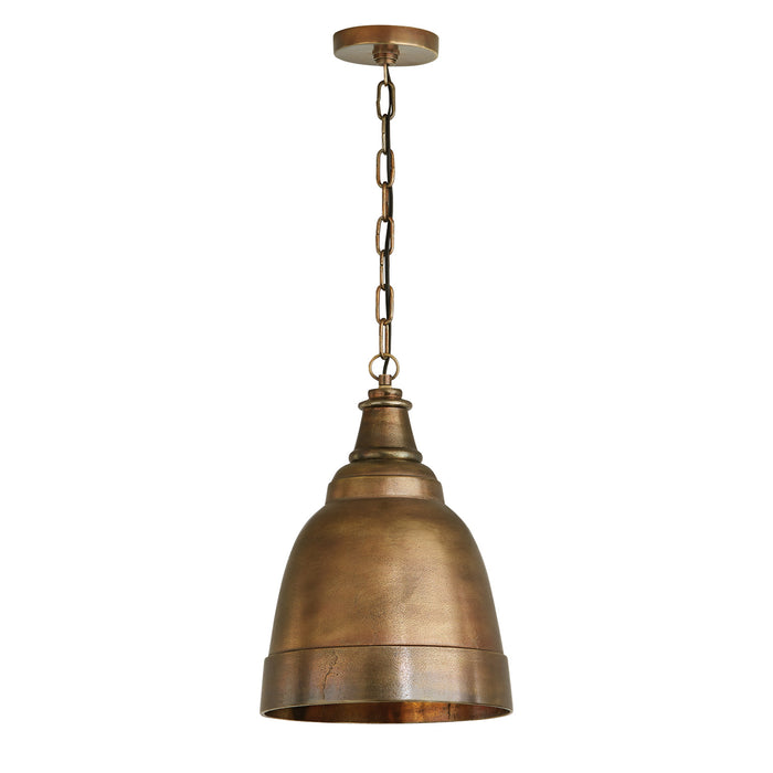 Sedona 1-Light Pendant in Oxidized Brass - Lamps Expo
