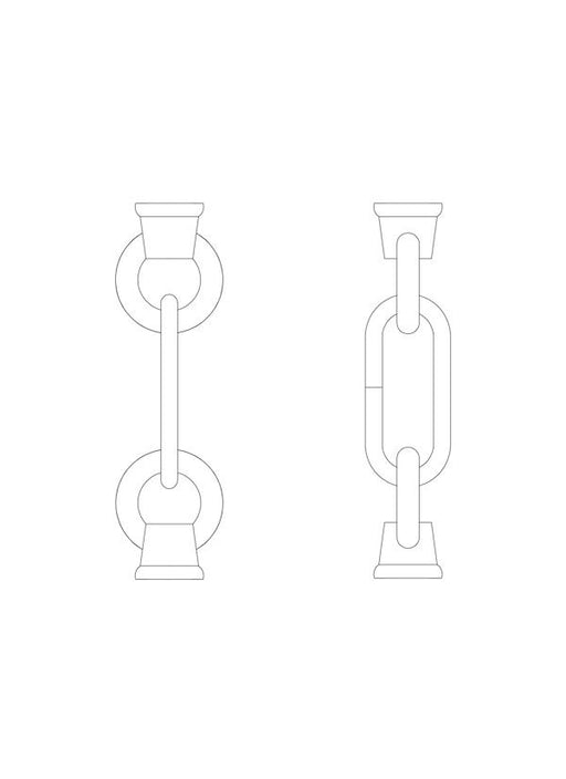 Replacement Chain Link and Loop in Black