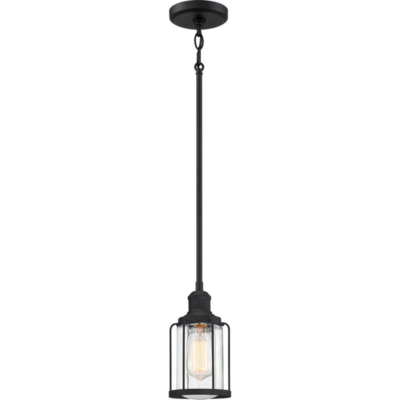 Ludlow Mini Pendant in Earth Black