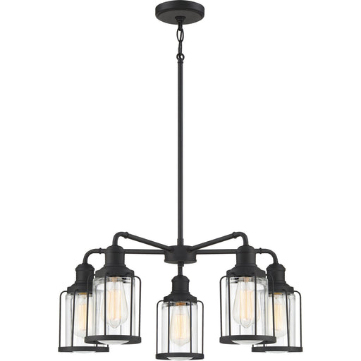 Ludlow 5-Light Chandelier in Earth Black