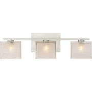 Westcap 3-Light Bath Vanity Light in Brushed Nickel