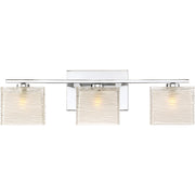 Westcap 3-Light Bath Vanity Light in Polished Chrome