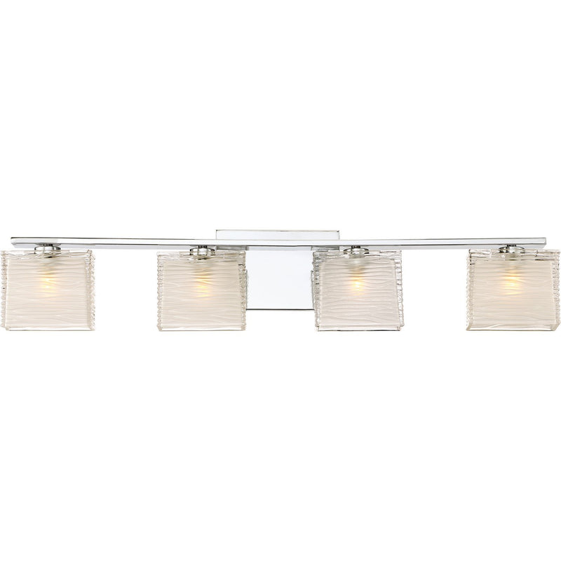 Westcap 4-Light Bath Vanity Light in Polished Chrome