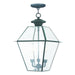 Westover 3 Light Outdoor Chain Lantern in Charcoal