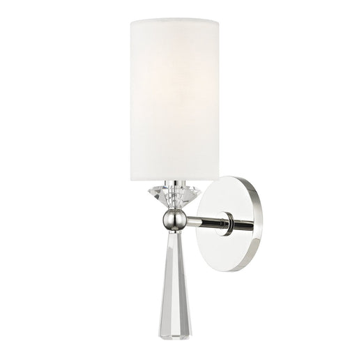 Birch Wall Sconce in Polished Nickel