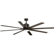 Vast 72" Outdoor Ceiling Fan with Light in Antique Bronze