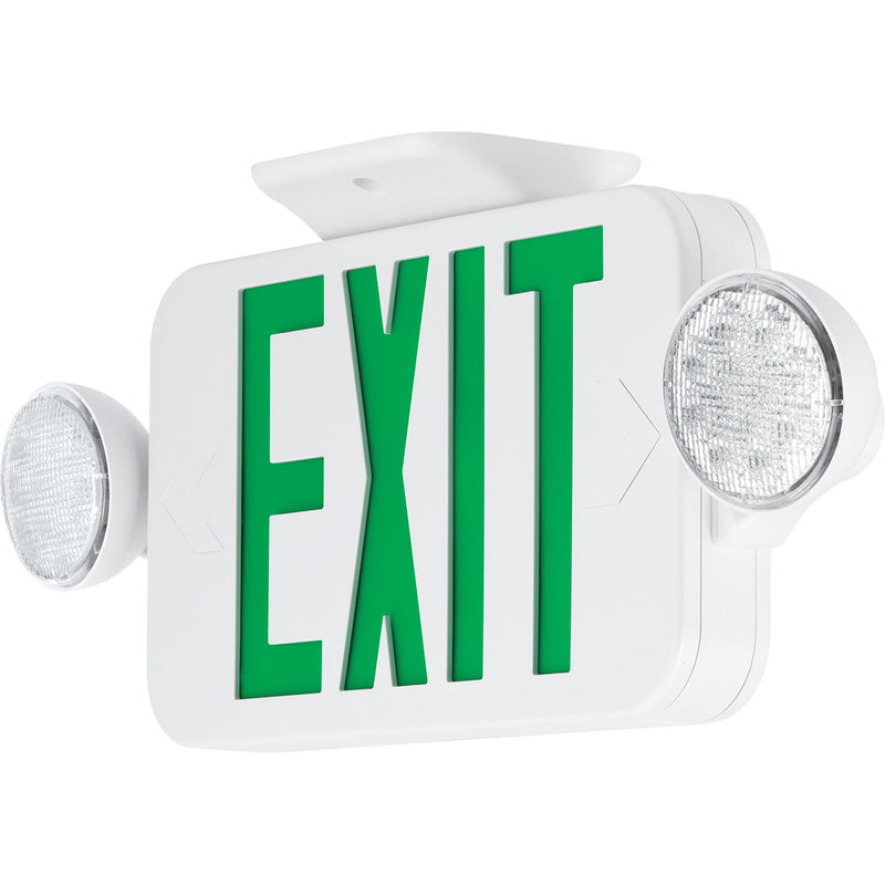 Exit Signs LED Combo Exit/Emergency in White