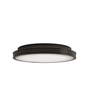 Aydan Small Alabaster Flush Mount in Natural / Oil Rubbed Bronze