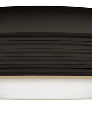 Aydan Small Alabaster Flush Mount in Natural / Oil Rubbed Bronze