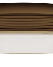 Aydan Large Alabaster Flush Mount in Natural / Brushed Brass